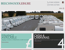 Tablet Screenshot of beechwoodleisure.co.uk